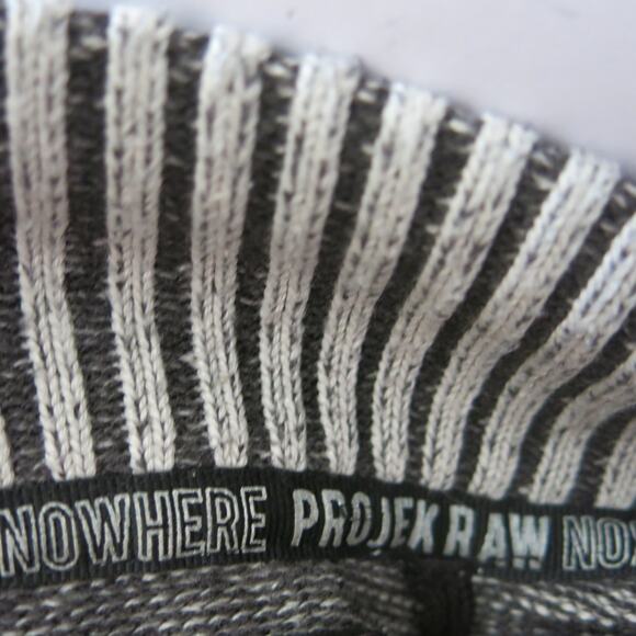 PROJEK RAW Sweater/Pullover Size XL Men's 1/4 Zip Long Sleeve Black/Gray Warm - Picture 7 of 9